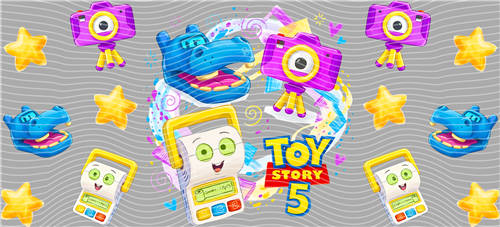 16oz Cartoon-T 2368